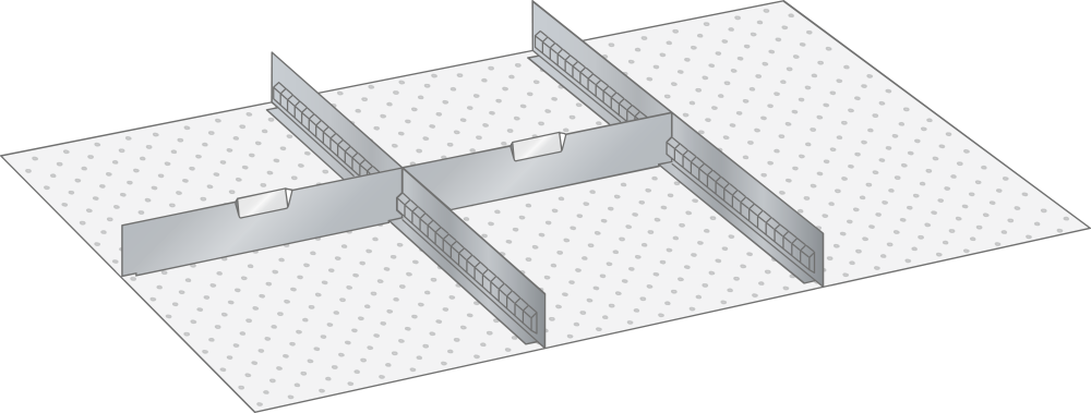 Paredes ranuradas y separadores 80.461.000
