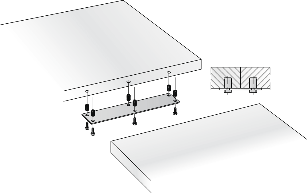 Plattenverbindung 39.204.000