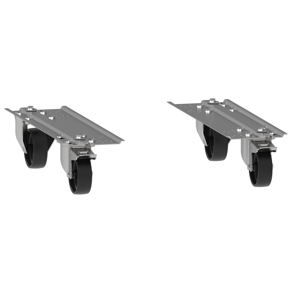 Par de soportes con ruedas 74.071.000
