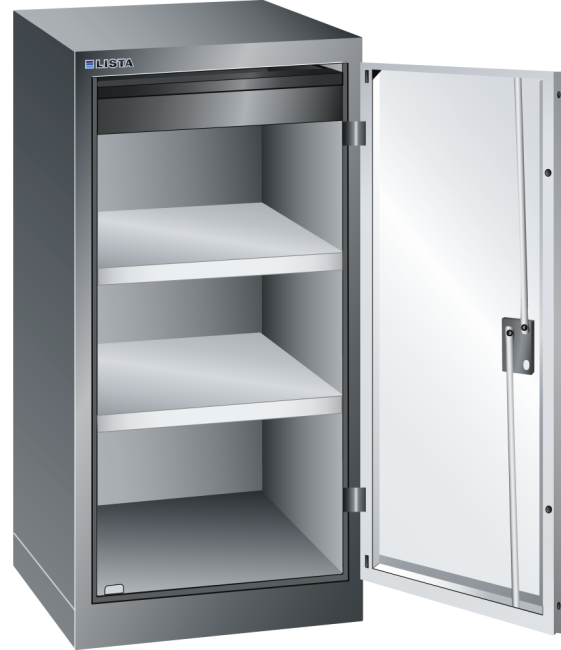 Axima Lockable Cabinet with Beige Doors - 155 cm (H) main image 0